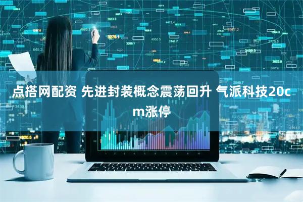 点搭网配资 先进封装概念震荡回升 气派科技20cm涨停